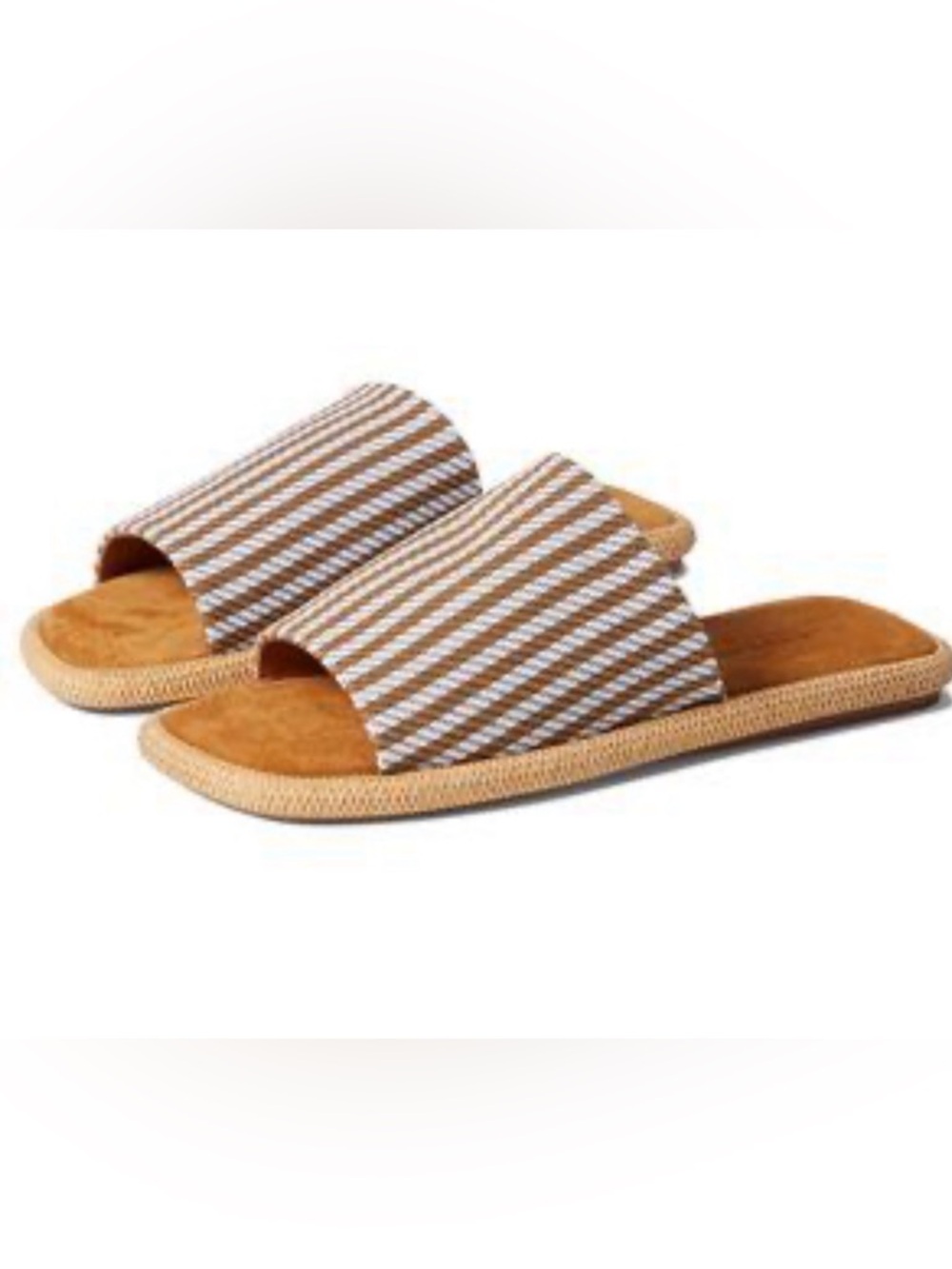 Robert Clergerie Paris Ezyti striped Slide Sandals